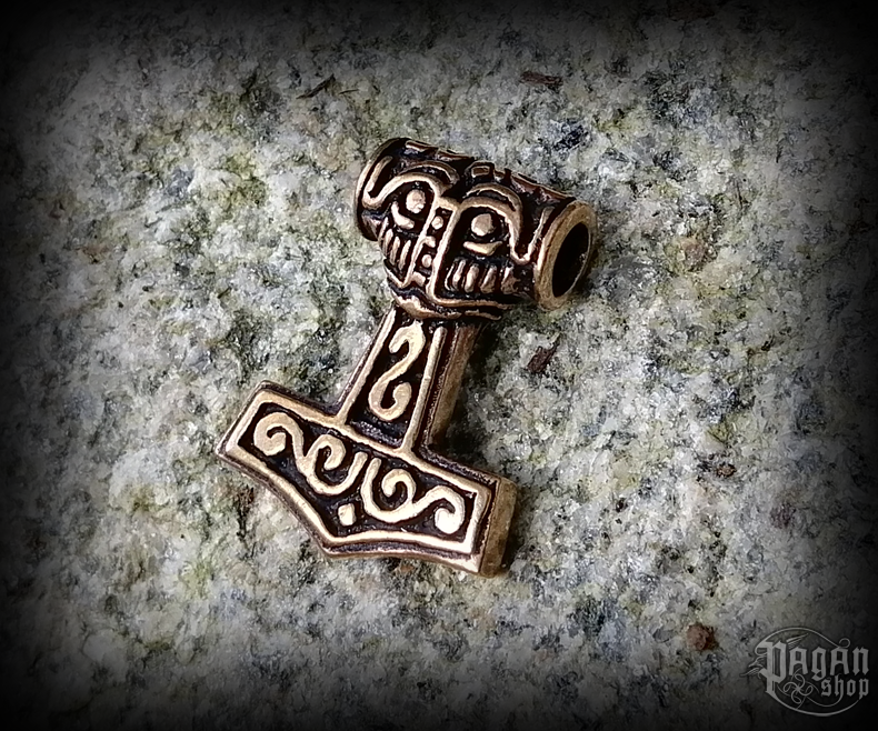 Přívěsek Thorovo kladivo Steinthór - bronz