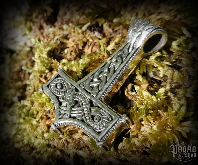 Přívěsek Thorovo kladivo Thumír - Ag 925/1000 - 16 g