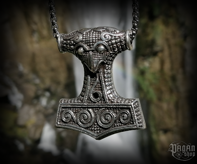 Přívěsek Thorovo kladivo Thorthal - Ag 925/1000 - 34 g