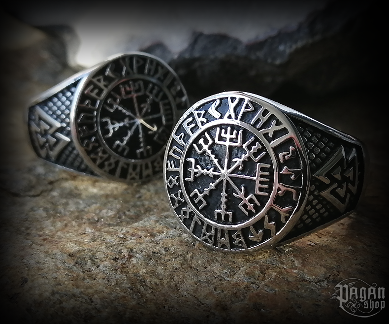 Prsten Vegvisir Ragsøn - ocel