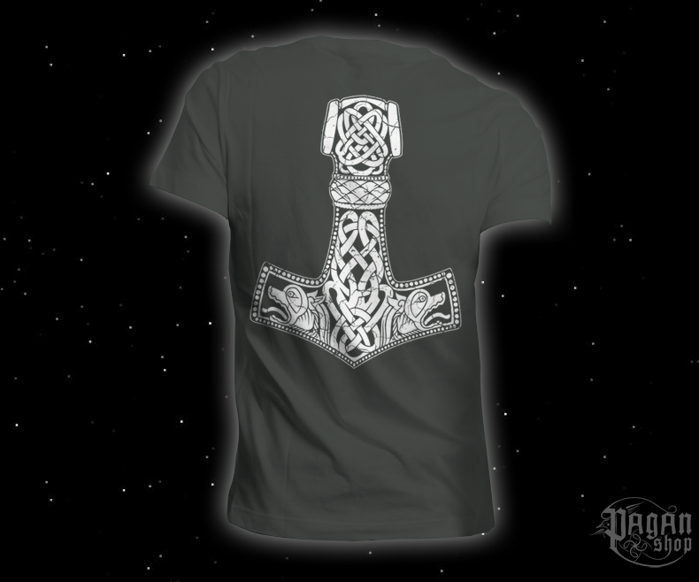 Triko Thorovo kladivo Magni šedé