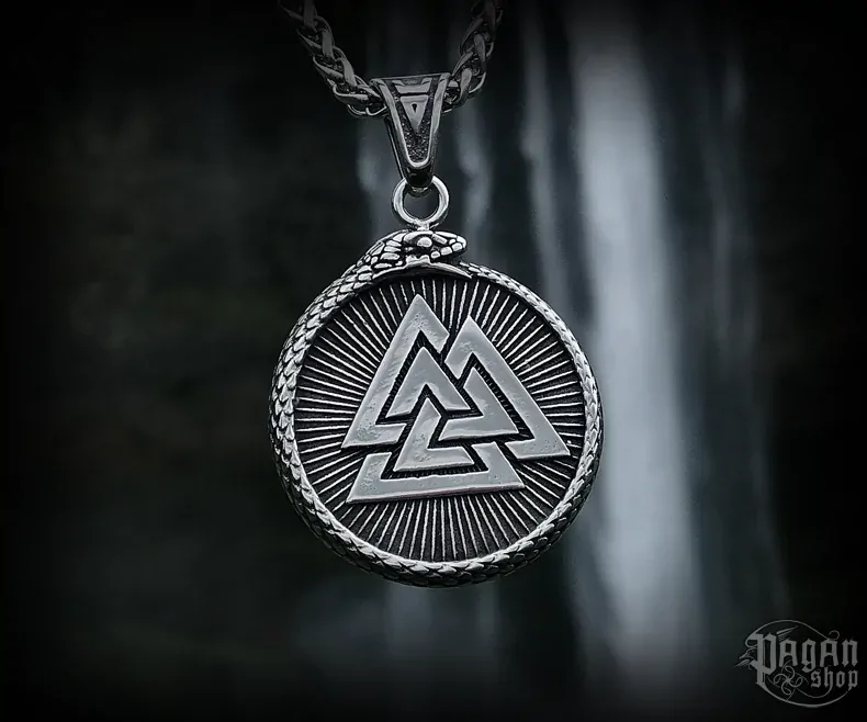 Přívěsek Valknut Midgard - ocel