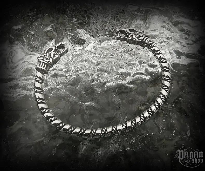 Náramek Draci Drekahausar - ocel