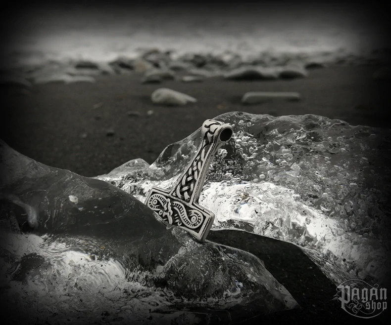 Přívěsek Thorovo kladivo Thumír - ocel