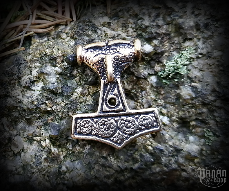 Přívěsek Thorovo kladivo Scania - bronz