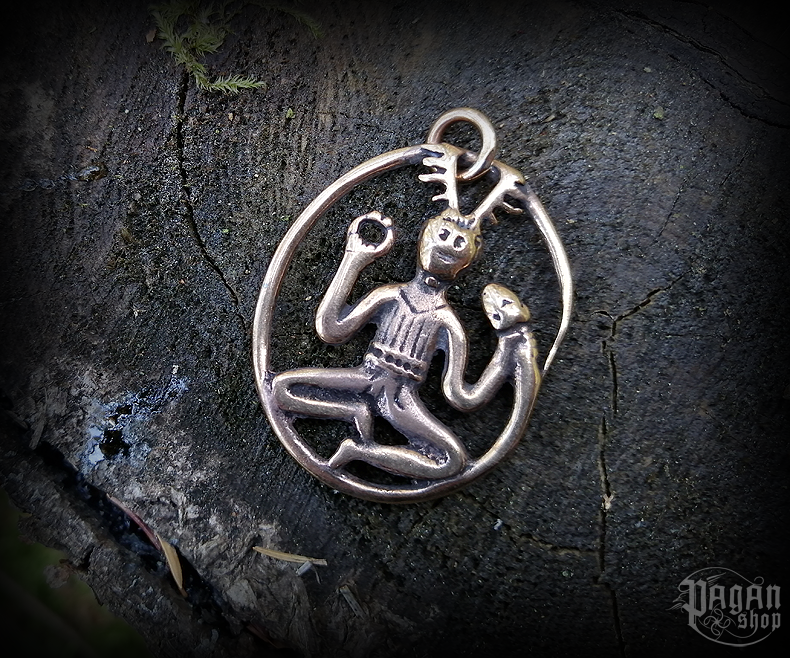 Přívěsek Cernunnos Gundestrup - bronz