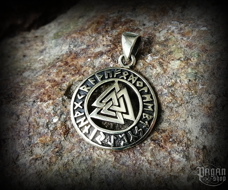 Přívěsek Valknut Ruthan - bronz