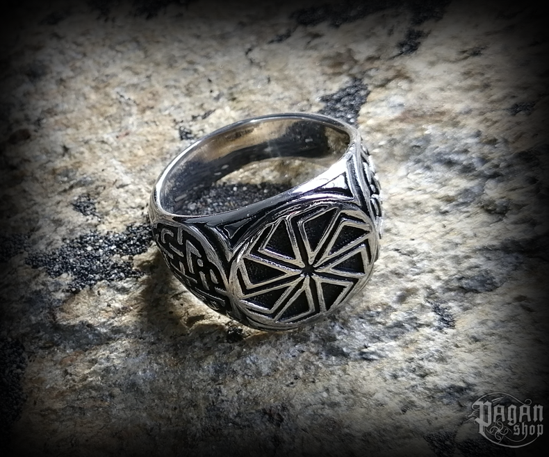 Prsten Kolovrat Radivoj - ocel