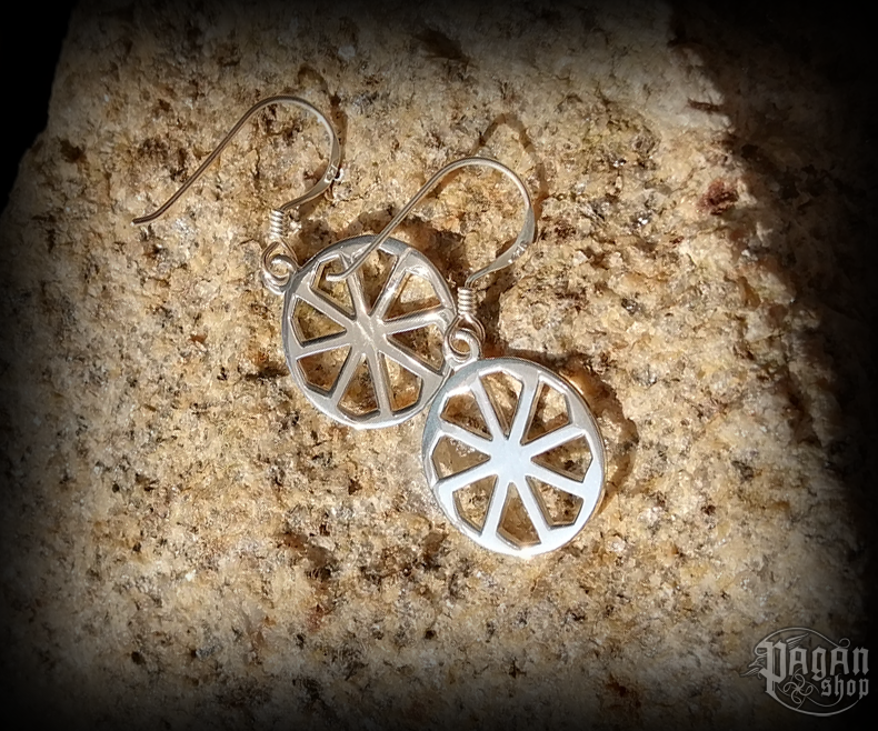 Náušnice Kolovrat Merana - Ag 925/1000