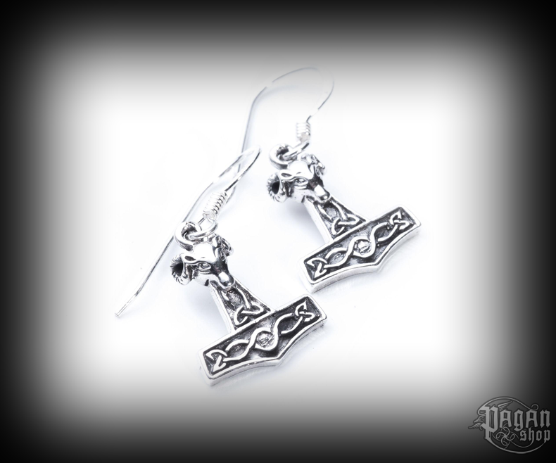 Náušnice Thorovo kladivo Vaedderen - Ag 925/1000