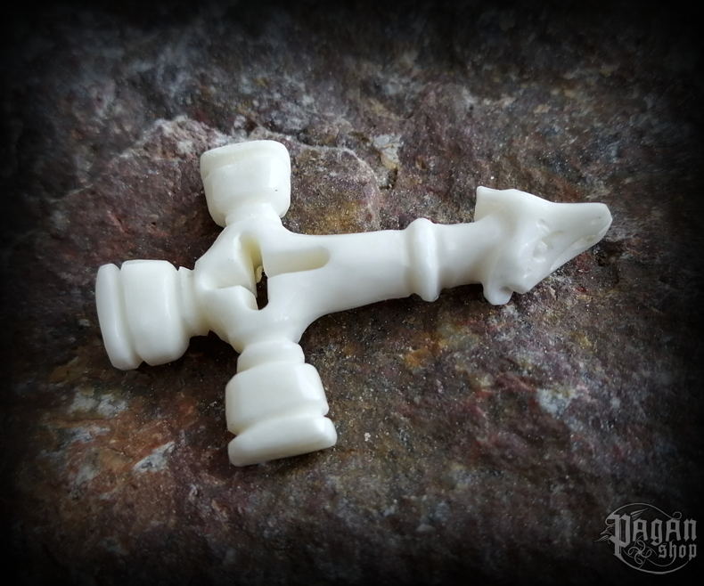 Přívěsek Thorovo kladivo Úlfur - kost