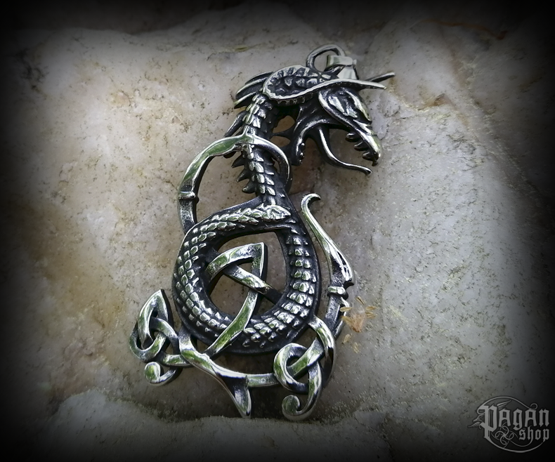 Přívěsek Drak Fafnir - ocel