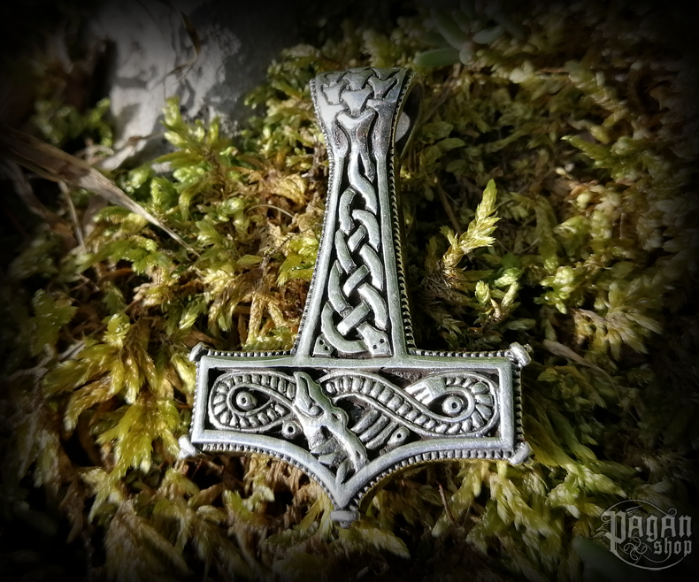 Přívěsek Thorovo kladivo Thumír - Ag 925/1000 - 16 g