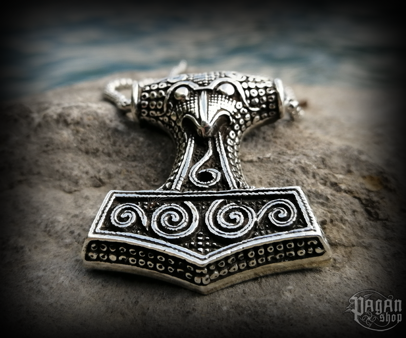 Přívěsek Thorovo kladivo Thorthal - Ag 925/1000 - 34 g