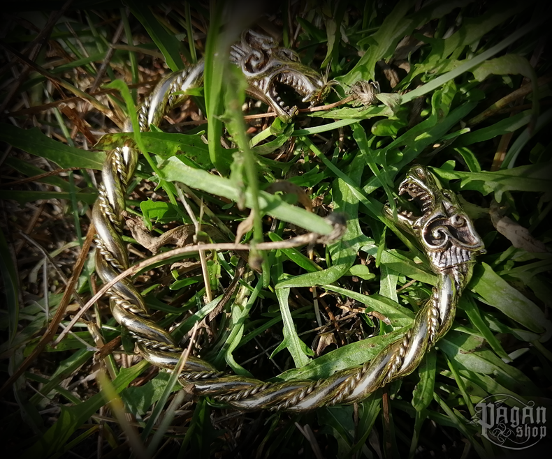 Náramek Geri a Freki - bronz