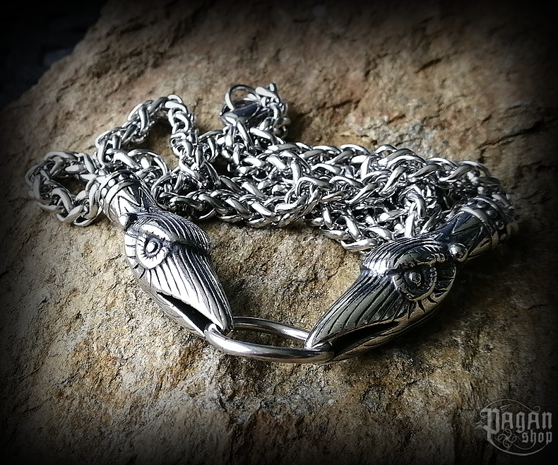 Královský řetěz Norse Ravens - ocel