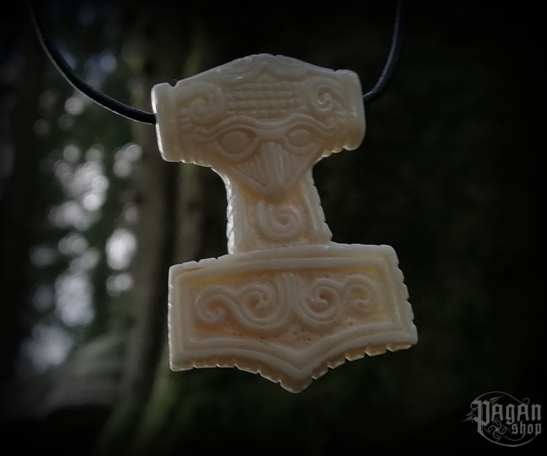 Přívěsek Thorovo kladivo Schonenhammer - kost