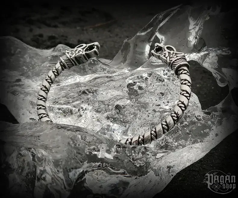 Náramek Draci Drekahausar - ocel