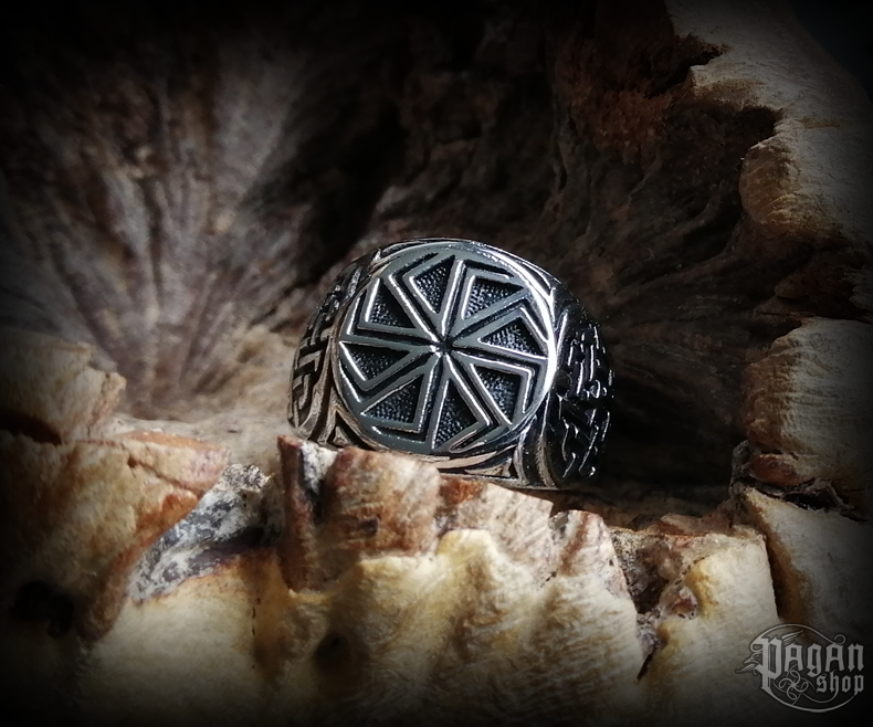 Prsten Kolovrat Radivoj - ocel