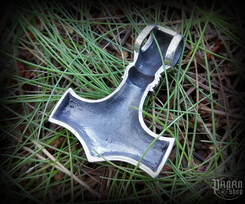 Přívěsek Thorovo kladivo Dettifoss - Ag 925/1000