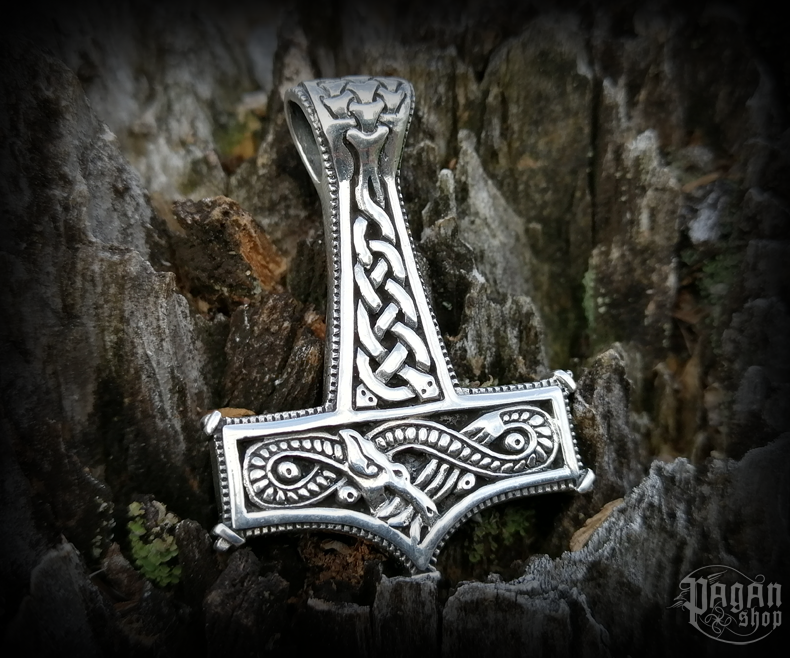 Přívěsek Thorovo kladivo Thumír - Ag 925/1000 - 16 g