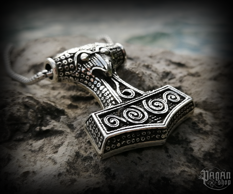 Přívěsek Thorovo kladivo Thorthal - Ag 925/1000 - 34 g