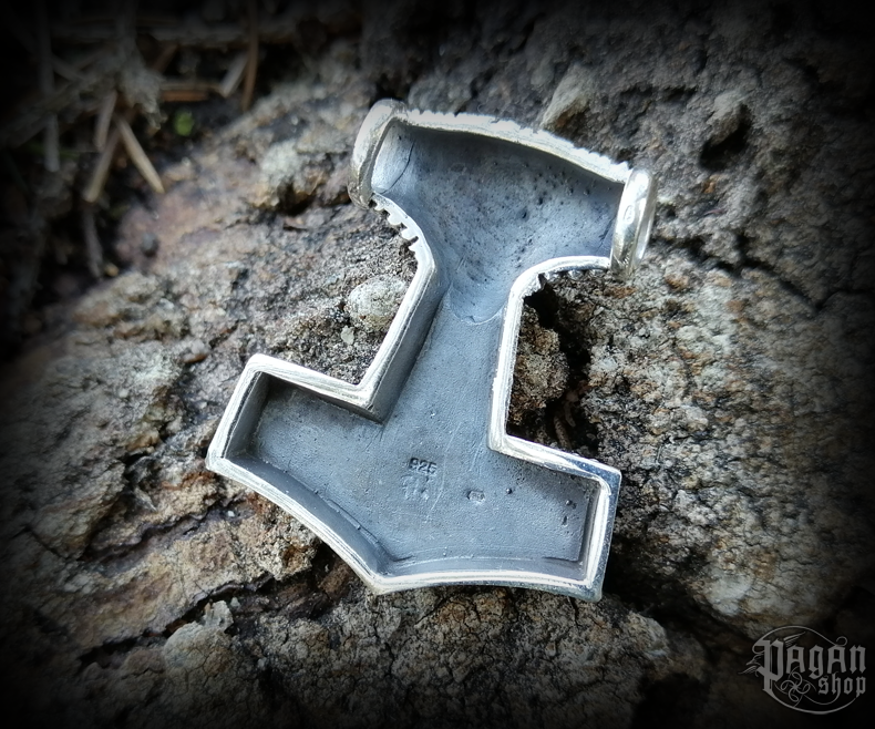 Přívěsek Thorovo kladivo Tølír - Ag 925/1000 - 15 g