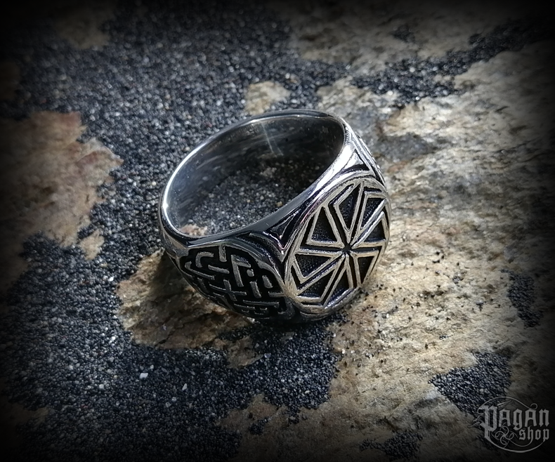 Prsten Kolovrat Radivoj - ocel