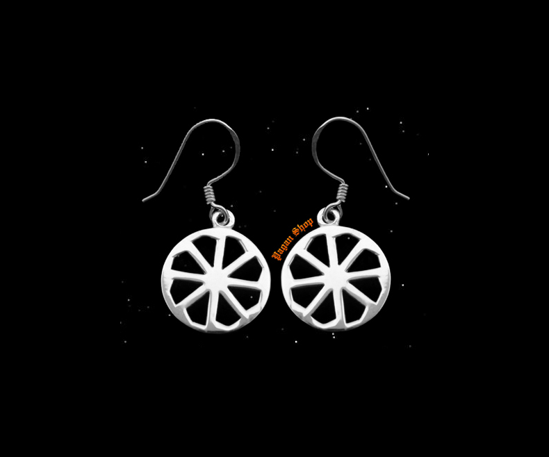 Náušnice Kolovrat Merana - Ag 925/1000