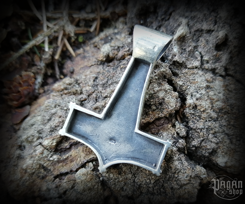 Přívěsek Thorovo kladivo Thumír - Ag 925/1000 - 16 g