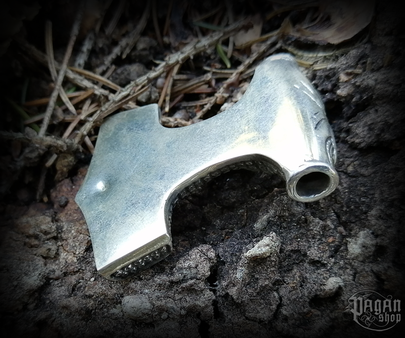 Přívěsek Thorovo kladivo Thorthal - Ag 925/1000 - 34 g