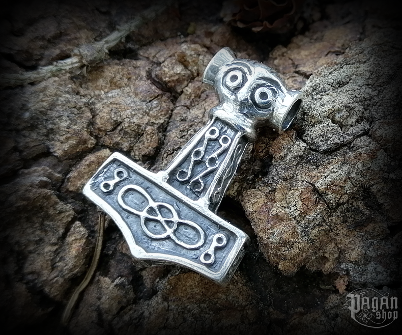 Přívěsek Thorovo kladivo Raghnal - Ag 925/1000 - 11 g