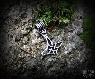 Přívěsek Thorovo kladivo Thrain - Ag 925/1000