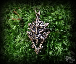 Přívěsek Green Man Marvin - bronz