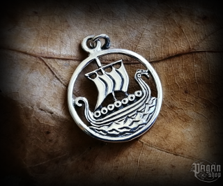 Přívěsek Vikingská loď Svold - Ag 925/1000