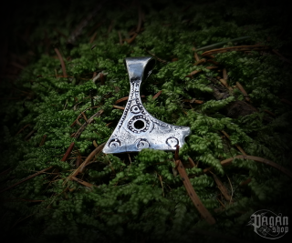 Přívěsek Perunova sekera Molniya - Ag 925/1000