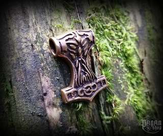 Přívěsek Thorovo kladivo Thorily - bronz