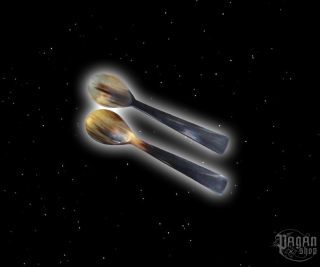 Lžíce z rohoviny 12 cm