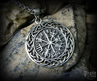 Přívěsek Vegvisir Ísar - Ag 925/1000