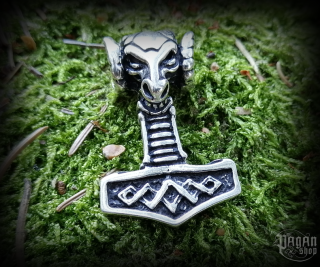 Přívěsek Thorovo kladivo Vaeret - Ag 925/1000 - 11 g