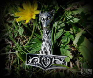 Přívěsek Thorovo kladivo Varg - Ag 925/1000 - 31 g