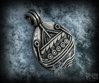 Přívěsek Vikingská loď Haithabu - Ag 925/1000