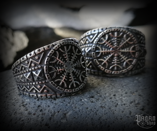 Prsten Aegishjalmur Thyrnir - ocel