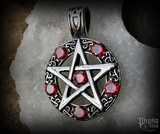 Přívěsek Pentagram Khrisial - ocel