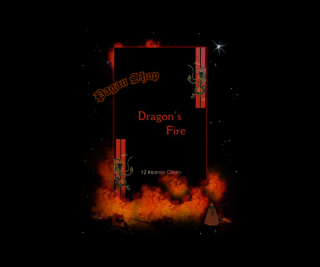 Vonné kužele Dračí oheň