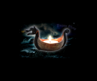 Svícen Vikingská loď