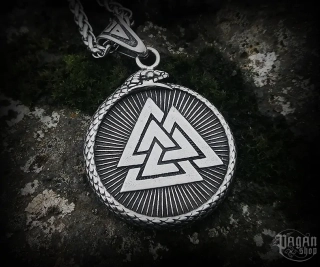 Přívěsek Valknut Midgard - ocel