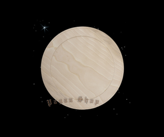 Dřevěné talíře - 2 ks