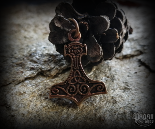 Přívěsek Thorovo kladivo Thaar - bronz