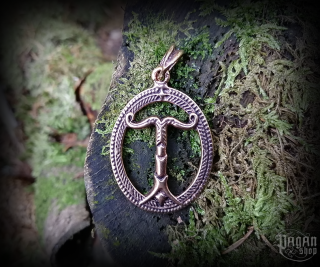 Přívěsek Irminsul Saxon - bronz